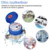 LXSG13D бытовой счетчик воды однопоточный сухой холодной воды настольный Qn 1.5м3ч 30 по Цельсию 15мм Сад и дом