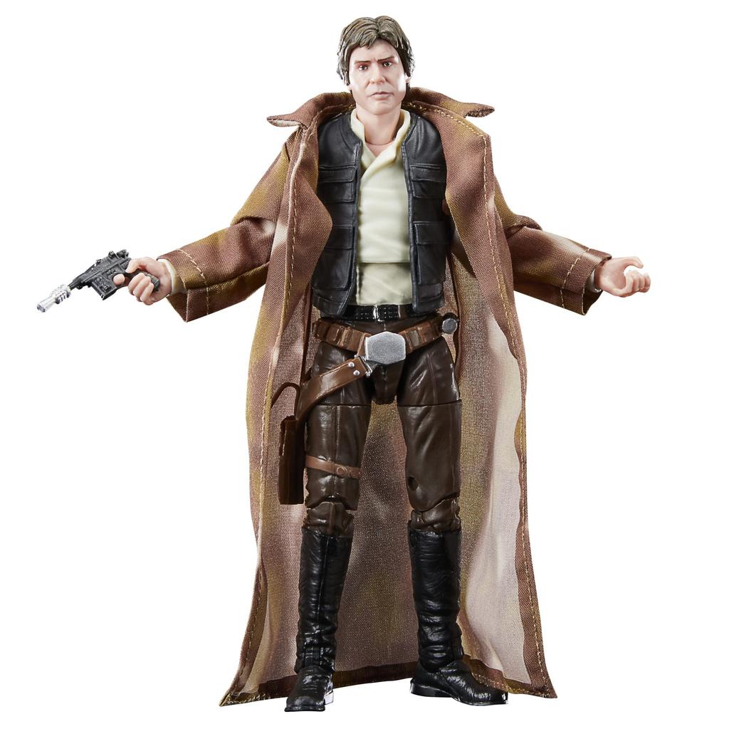 Hasbro Star Wars Black Series Han Solo, Star Wars Episode VI: Return of the Jedi 40th Anniversary 6-inch (15cm) Action Figure, Ages 4 and Up, F7072,
