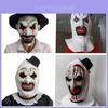 Маска клоуна Terrifier латексная аксессуар для костюма на вечеринку Хэллоуин для косплея и тематических мероприятий