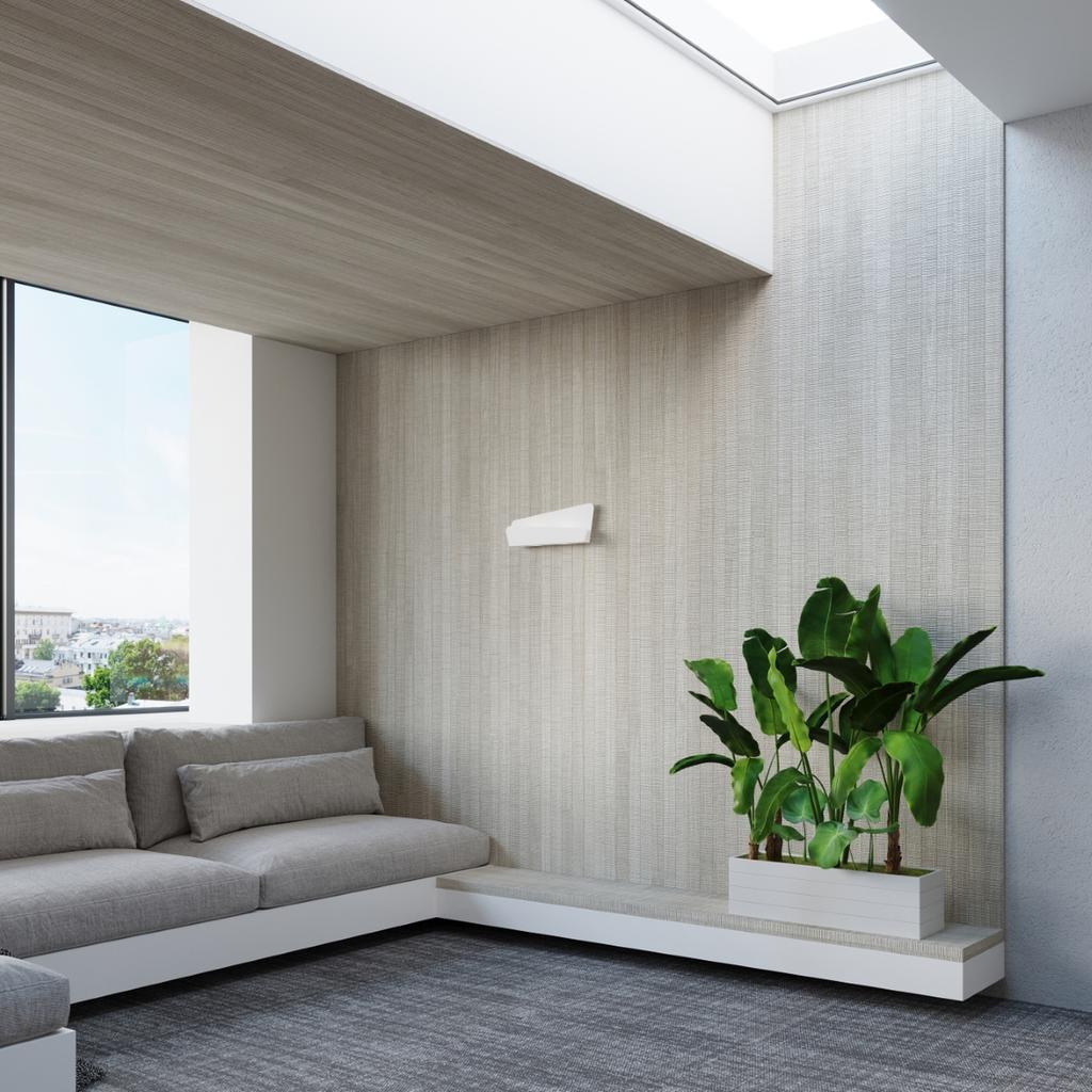 Bascia white wall lamp