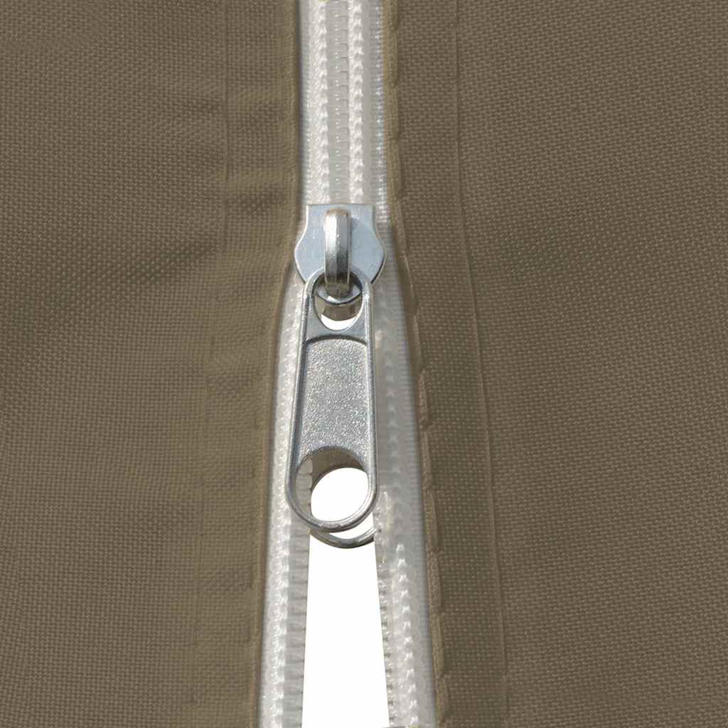 Garden Tent with Curtains 4 x 3 m Taupe 180 g m²