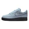 Nike Кроссовки Air Force 1 07 LV8 Light Armory Blue Suede Unisex, черные HQ1966-400