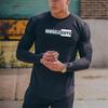 Autumn and Winter Running Long Sleeved Men's Sports Elastic T-shirt Fitness Training Clothes