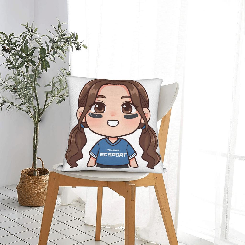 Xo Kitty Chibi Poster Pillow Cover Design Cushion Cover Novelty Pillow Case For Living Room Sofa