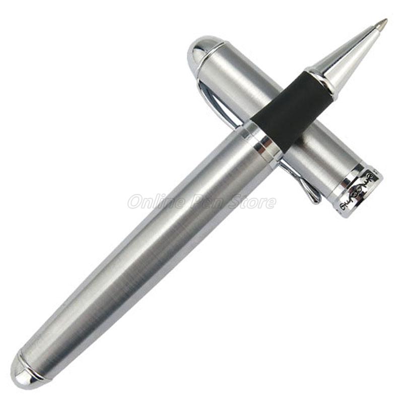 Металлическая шариковая ручка Jinhao X750, многоразовая, серебристая отделка, профессиональные офисные принадлежности, письменный подарок, аксессуар для ручки
