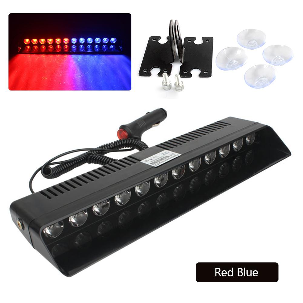 12 В аварийный светодиодный стробоскоп для полиции автомобиля грузовика красный синий янтарный белый светодиодный проблесковый маячок сигнальная лампа автомобильный фонарь в сборе