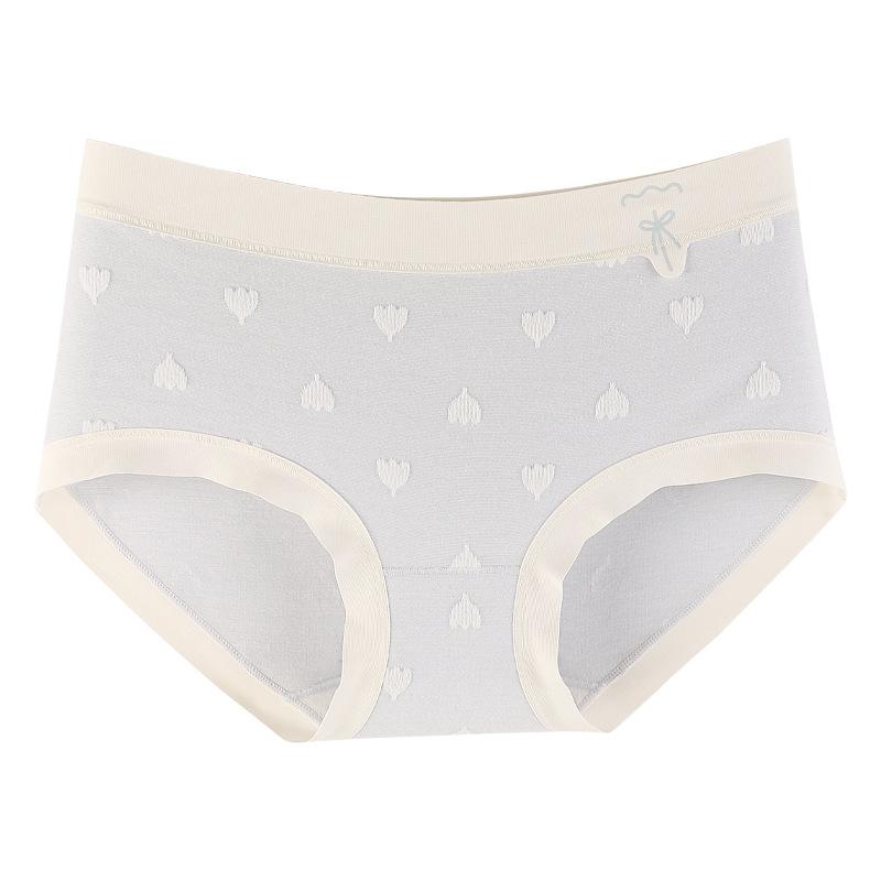 Underwear Women Cotton 7A Antibacterial Crotch Seamless Briefs Breathable Antibacterial Briefs