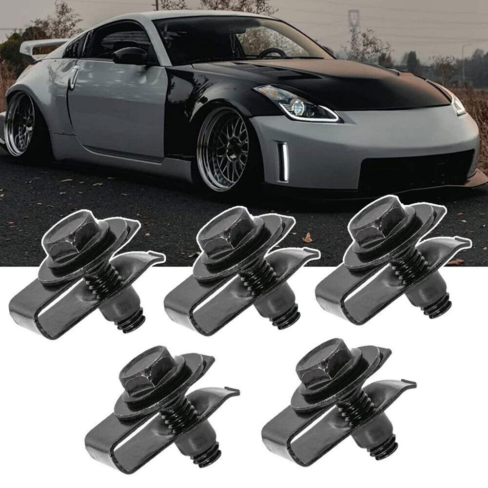 10 шт., аксессуары для двигателя, болты кузова, автомобильный крепеж