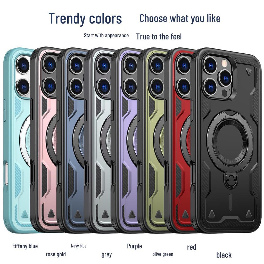 Магнитный противоударный чехол Tianhuan для iPhone 17 Pro Max