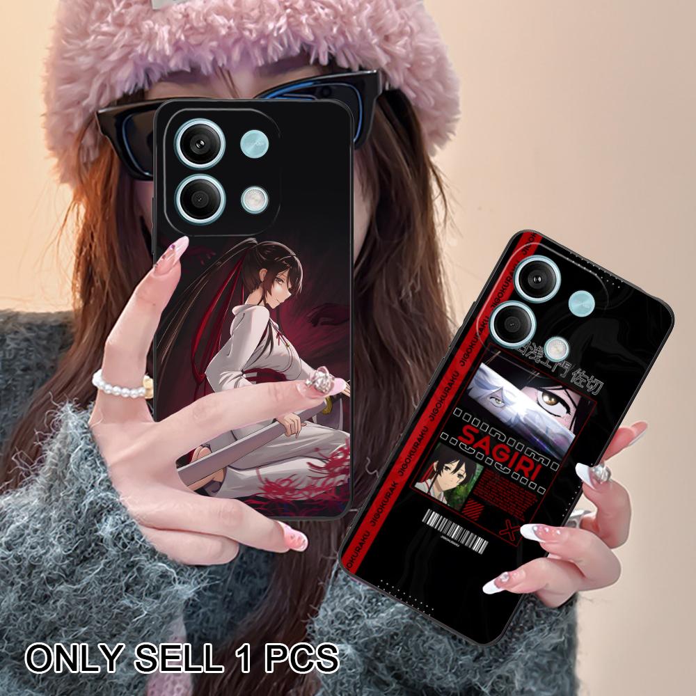 Чехол для телефона Hell's Paradise Sagiri для POCO F8 F7 F6 F5 F4 F3 F2 Pro GT C75 C71 C65 C61 C40 Pro Ultra Мягкий TPU Ударопрочный Чехол
