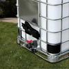 Емкость IBC для воды на 1000 литров с клапаном-адаптером S60x6 и краном 3/4", Пищевой ПЭ, Переносная большая емкость для хранения воды на открытом воздухе