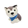 Cartoon Husky Squishy Pendant With Pu Foam For Decompression And Office Decor