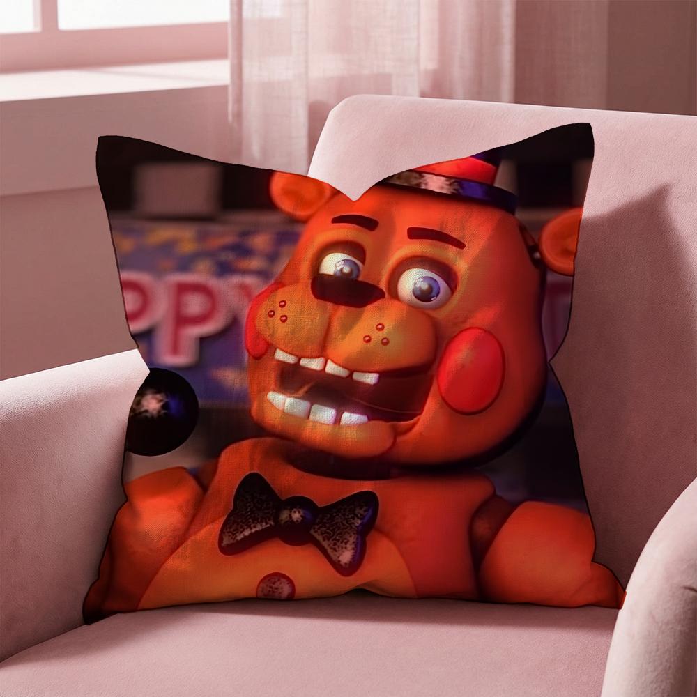 F-Five Nights at Freddy's ИГРОВАЯ Наволочка Мульти-Сценарная Наволочка для Дома и Автомобиля - Двусторонняя, Мягкая и Прочная для Ежедневного Использования