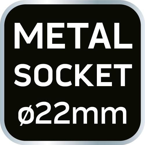 50 Cm Street Brush With Metal Handle. Professional Line.