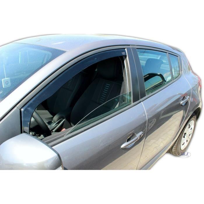 J&J AUTOMOTIVE | Heko Deflecteurs d'air Déflecteurs de Vent Pour Renault Megane 3, 5 Potres 2008-2016