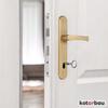 Door handle, length: 90 cm, aluminum, GOLD KEY