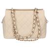Chanel No. 8 Standard Chain Tote Bag Caviar Handbag IvoryUsed