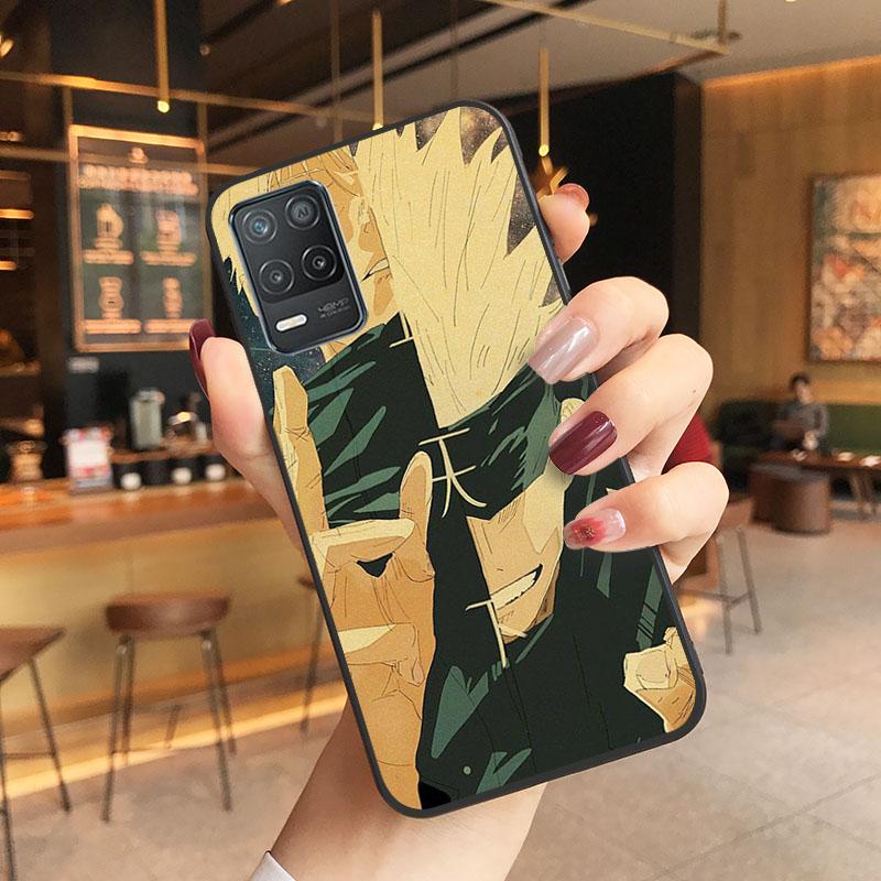 Чехол для телефона Jujutsu Kaisen Satoru Gojo для OPPO Realme GT 2 Pro X2 Pro XT C25S 8 7 6 Pro 6i GT Master C3 C21 C21Y C11 X3 SuperZoom