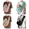 Outdoor Travel Portable Dog Bag Mesh Polyester Breathable Cat Puppy Sling Bag