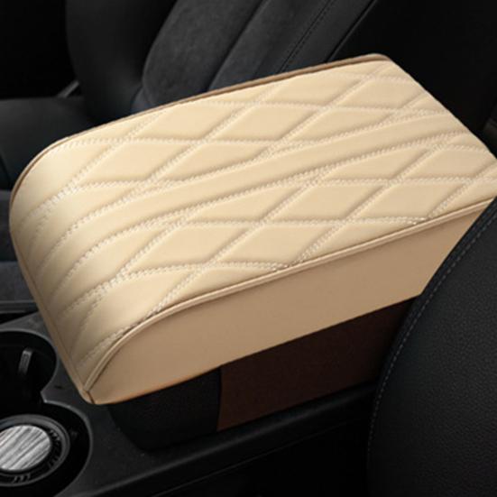 Car Armrest Box Pad Wear Resistant Scratch-proof Universal Soft Fabric Central Control Armrest Box Cover Car Accessories