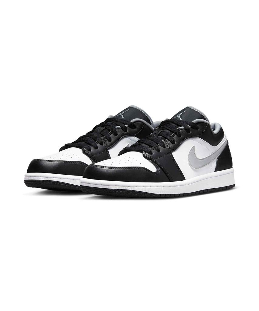 Nike Air Jordan 1 Low M - Черный:белый:Серый с частицами / 553558-040