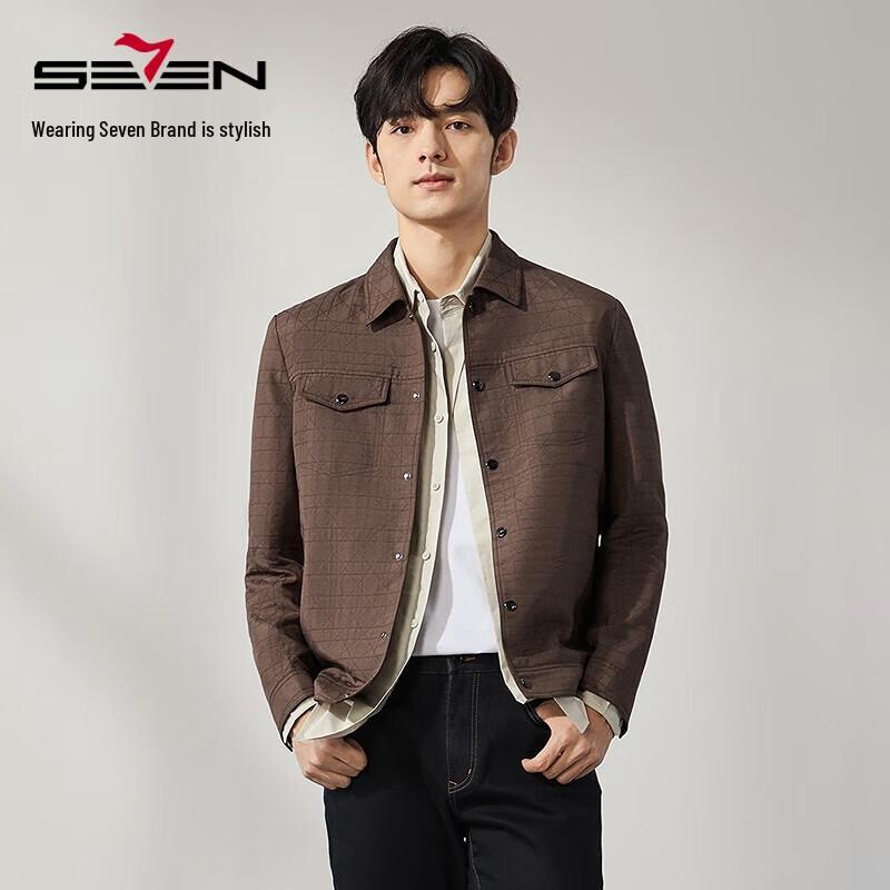 Qipai Men's Lapel Collar Jacket