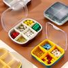 4/6 Grids Pill Box Compartment Design Moisture Proof Good Sealing Dustproof Portable Travel Tablet Organizer Daily Use