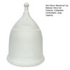 Menstrual Cup Foldable Washable Leakproof Silicone Lady Women Menstrual Period Cup for Vacation