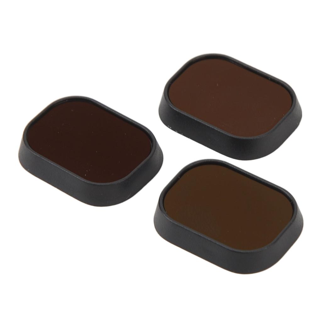 3 In 1 Drone ND Filter Set ND16 ND64 ND256 Optical Glass Multi Coated Neutral Density Filter Set