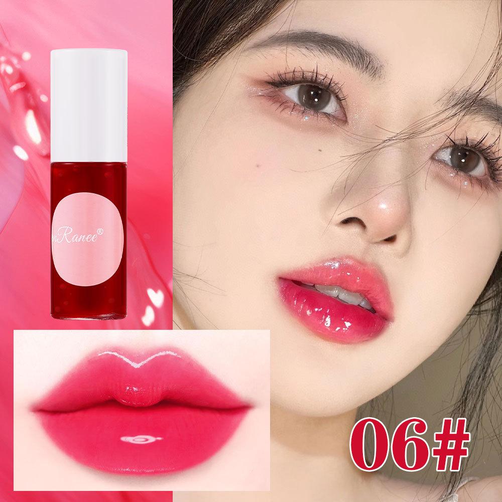 Fruit Juice Lip Tint Non-stick Cup Liquid Lipstick and Blush 2 In1 Waterproof Long Lasting Water Lip Stain Lips&cheek Makeup 1pc