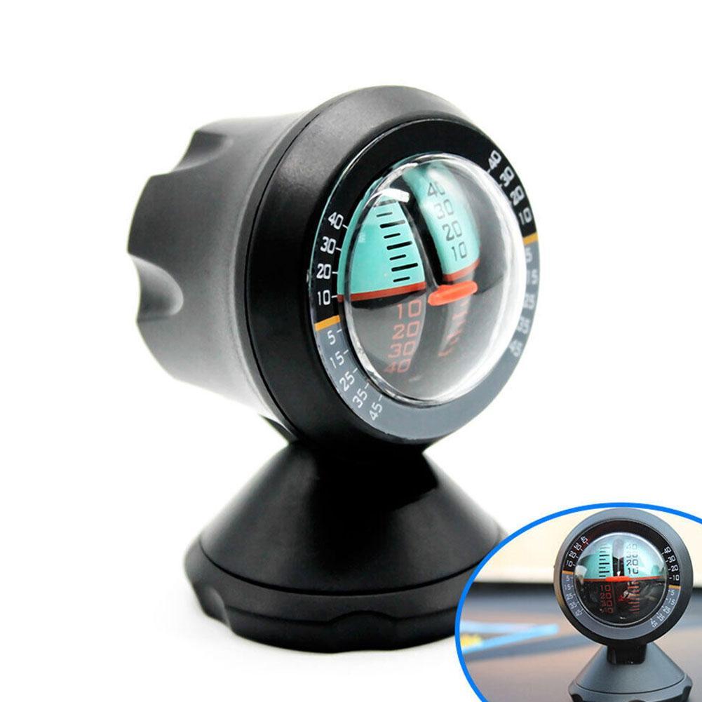 Car Inclinometer Gradient Balancer Declinator Angle Slope Level Meter Gauge
