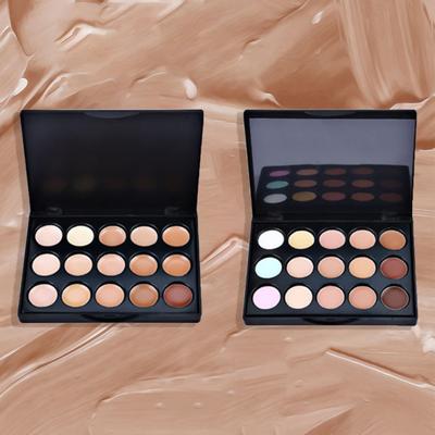 Консилер Мягкое Отбеливание Кожи Натуральное Контурирование Набор для Макияжа Палетка на Кремовой Основе для Женщин