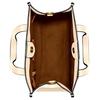 Coach Field Classic Monogram Embossed Vertical Leather Shoulder Crossbody Tote Bag Large Women handbags Beige C4829-B4IY