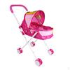 Mini Newborn Baby Doll Stroller Foldable With Basket And Adjustable Sun Visor For Mellchan