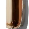 TORY BURCH CHARLIE quilted effect leather shoulder bag women's khaki 185828-020
