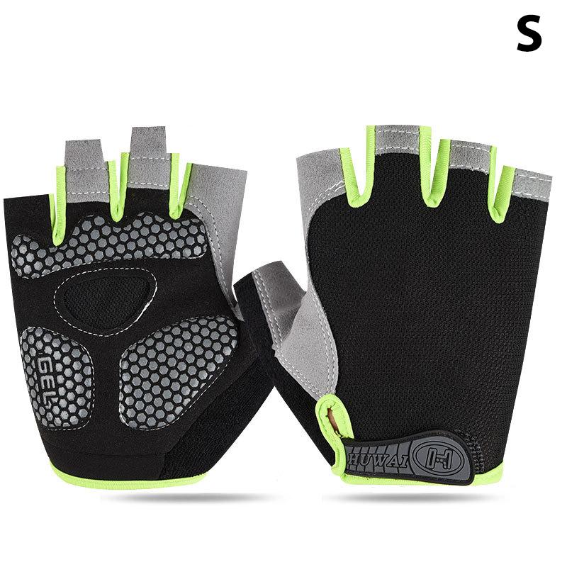 Breathable Gym Gloves Half Finger Anti Slip Sports Gloves for Men Women Fitness Weightlifting Workout Comfortable Training