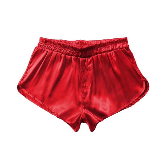 Мужские шорты с эластичной талией и средней посадкой, однотонные, свободного кроя, повседневные, для домашнего стиля, универсальные, для дома