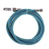 6' Braided Airbrush Air Hose Adapter W/ 2X 1/8'' Bsp Fitting Coupling Compressor