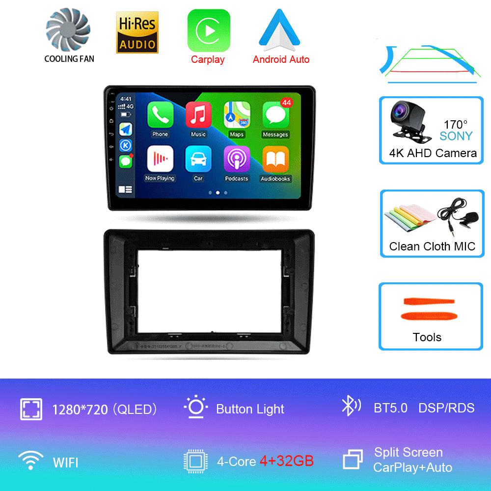 Android 14 автомобильное радио для Volkswagen Touran 2003-2015 мультимедийный видеоплеер стерео навигация GPS нет 2din 2 din dvd