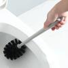 Wall-Mounted  Plastic Brush Set Clean Toilet Brush Without Dead Ends Punch-Free Base Household Bathroom Accessories