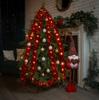 Christmas Tree Led String, Red, Battery-Operated, For The Christmas Tree, 6 Meters