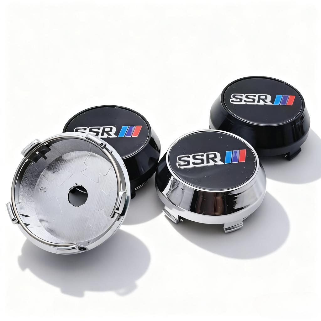 4 шт. JDM SSR Логотип Эмблема Значок Центральные Колпачки Колес Автомобиля Высокий Колпачок 60ММ 56ММ Колеса Колпачок Ступицы Обода Колпачки Ступицы Замена Авто Аксессуары