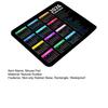 2026 Calendar Mouse Pad with Non-slip Rubber Base Rectangle Waterproof Home Office Gaming Computer Laptop Mousepad Desk Mat PC Accessories