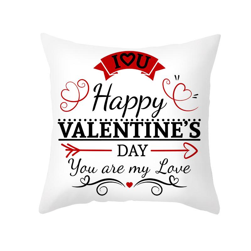 New Valentine's Day Themed Pillow Covers Home Pillow Cushion Covers