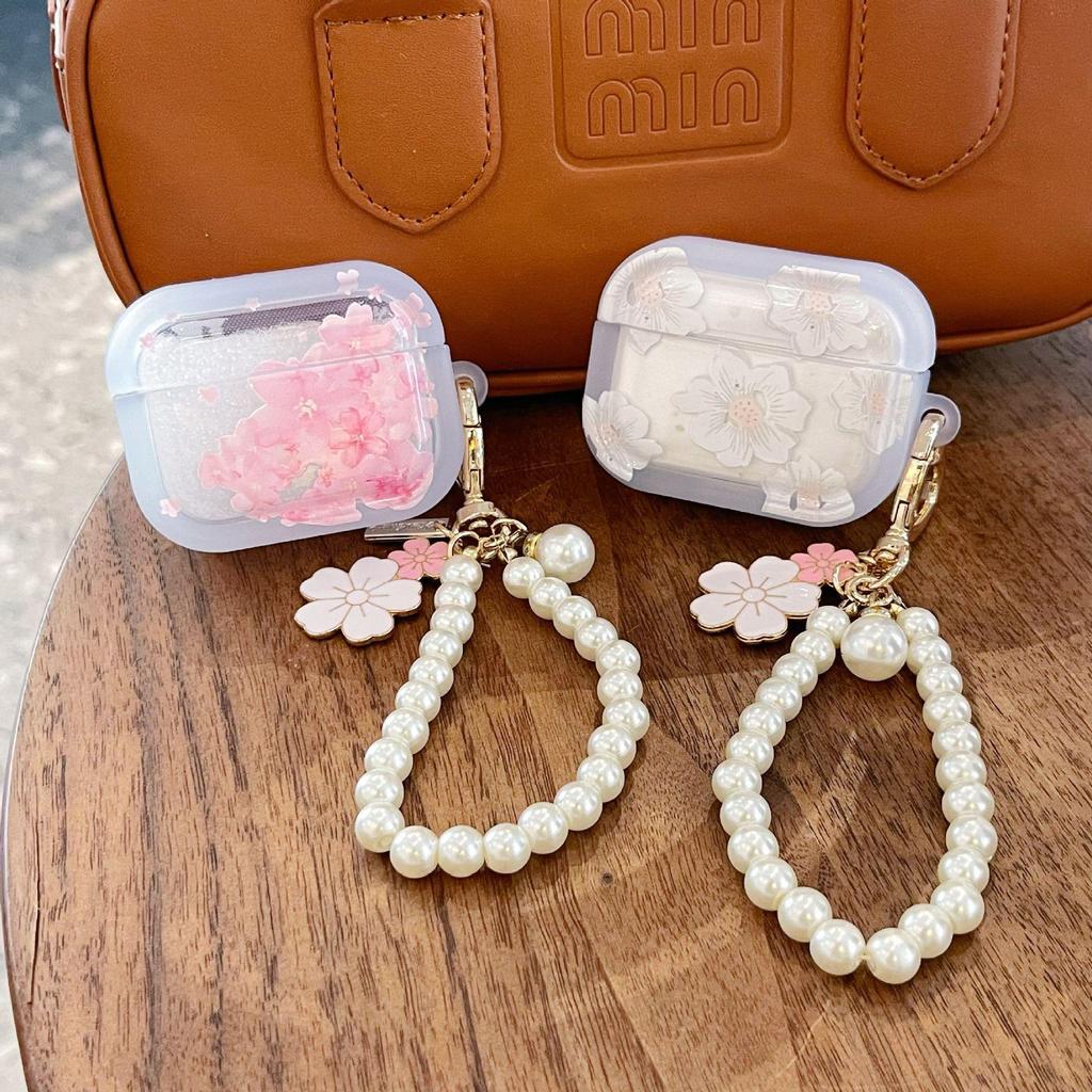 4th Gen Fresh Sakura AirPods Pro Protective Case: Anti-Fall for 2/3 Gen.