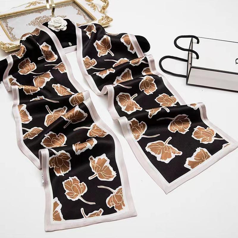 Summer Trend Streamer Medium Long Silk Scarf Women'S Ribbon Japanese And Korean Sweet Style Strap