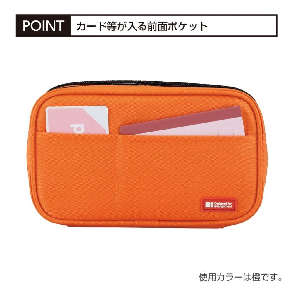 Футляр для ручек Lihit Lab Double Book-Style, черный A7555-24 - прочный и стильный органайзер для канцелярских принадлежностей