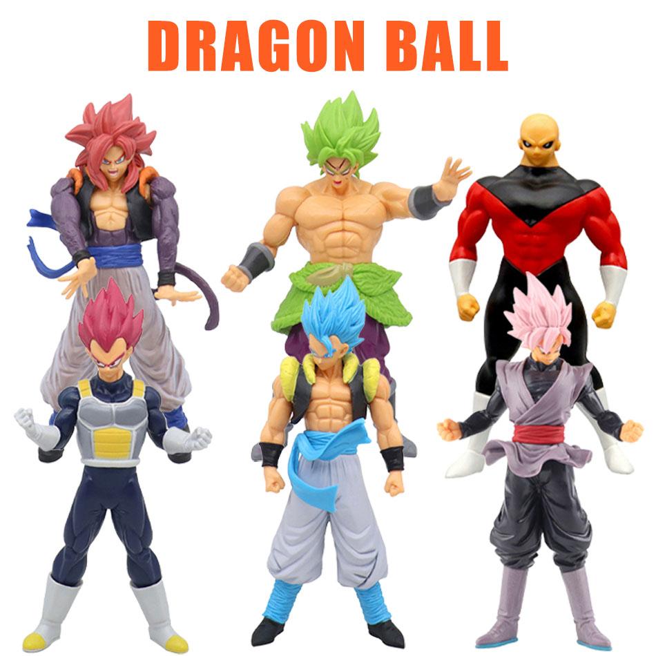 18 см Фигурка Сон Гоку Супер Сайян Аниме Dragon Ball Гоку DBZ Фигурка Действия Игрушки Модель Подарки Коллекционные Фигурки для Детей
