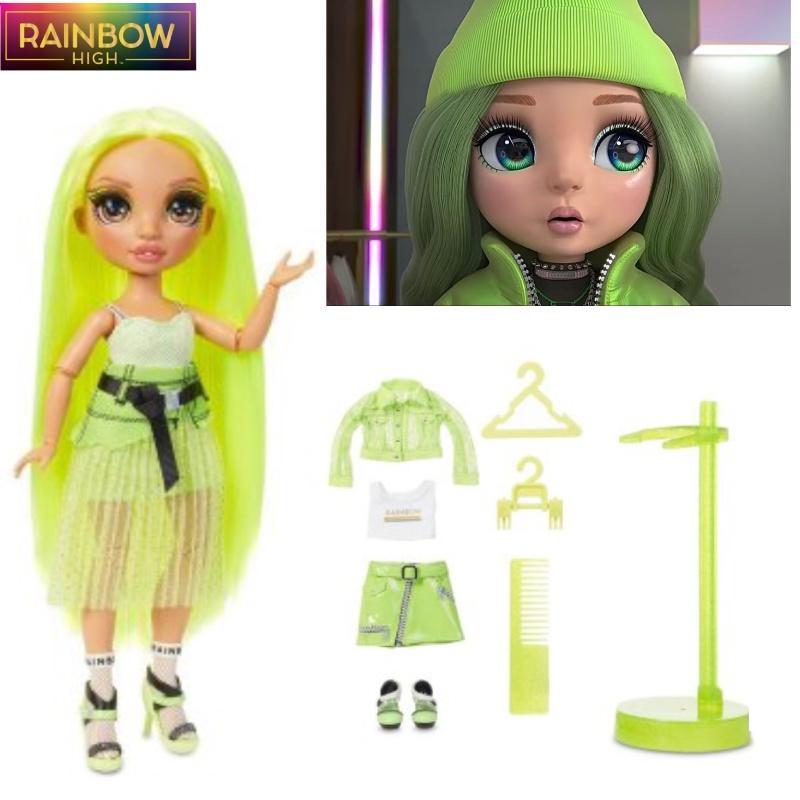 Набор модной куклы Rainbow High для девочек, игрушка-переодевание принцессы со сменными нарядами, реалистичная кукла