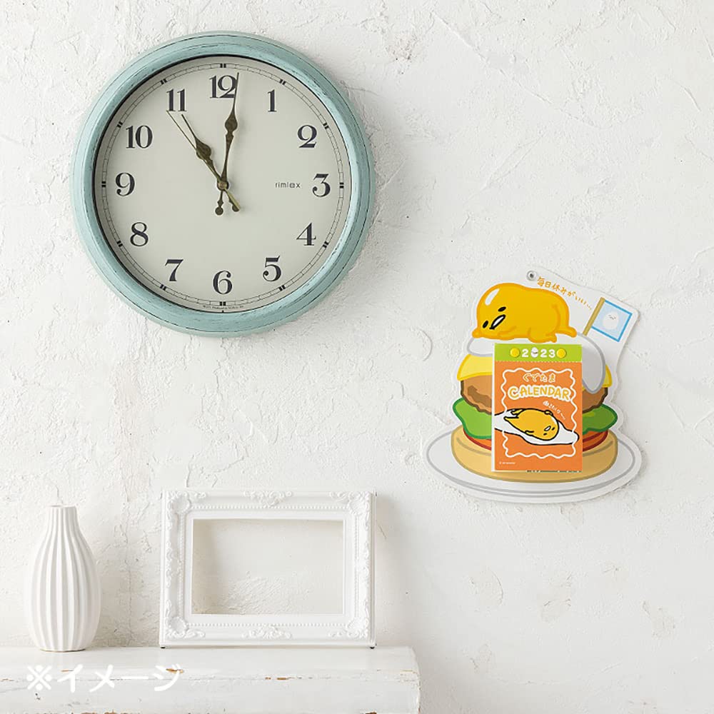 Sanrio Sanrio Calendar 2023 Настенный Gudetama Gudetama Ежедневный календарь 365 узоров Rokuyo All Display Character 203343 SANRIO (САНРИО)